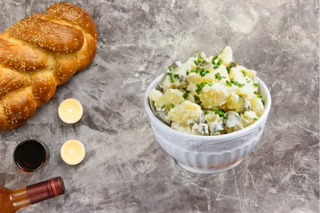 Pommes de terre oeuf mayo