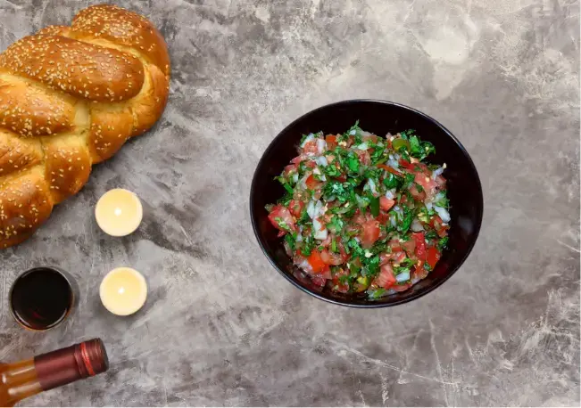 Salade de tomate à la Marrocaine